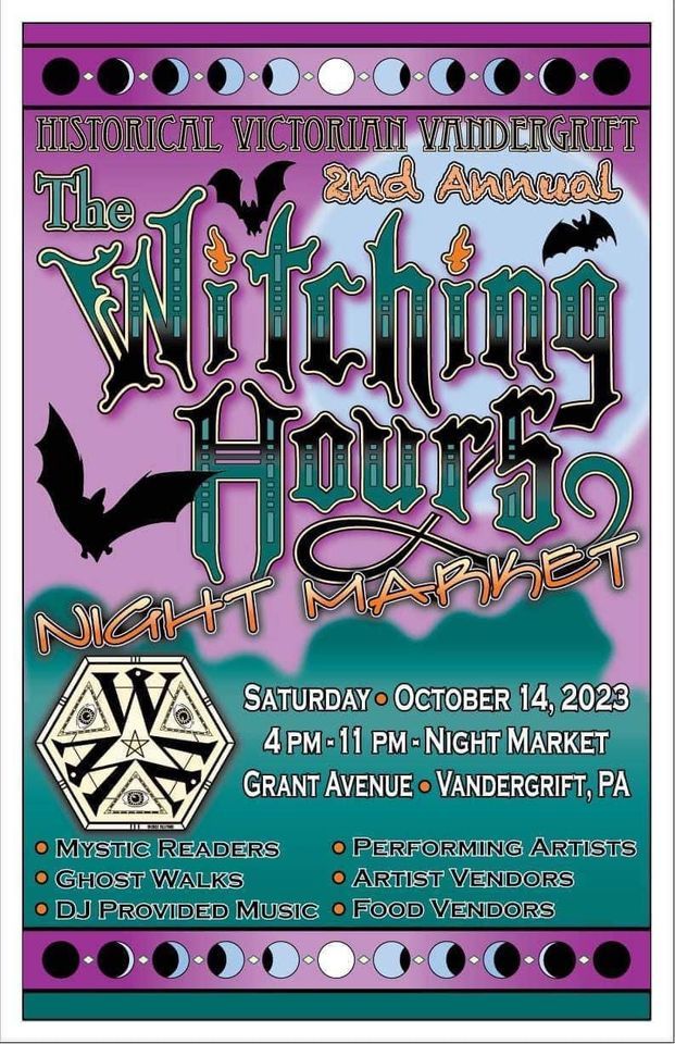 The Witching Hours Night Market Grant Avenue Vandergrift, PA 15690