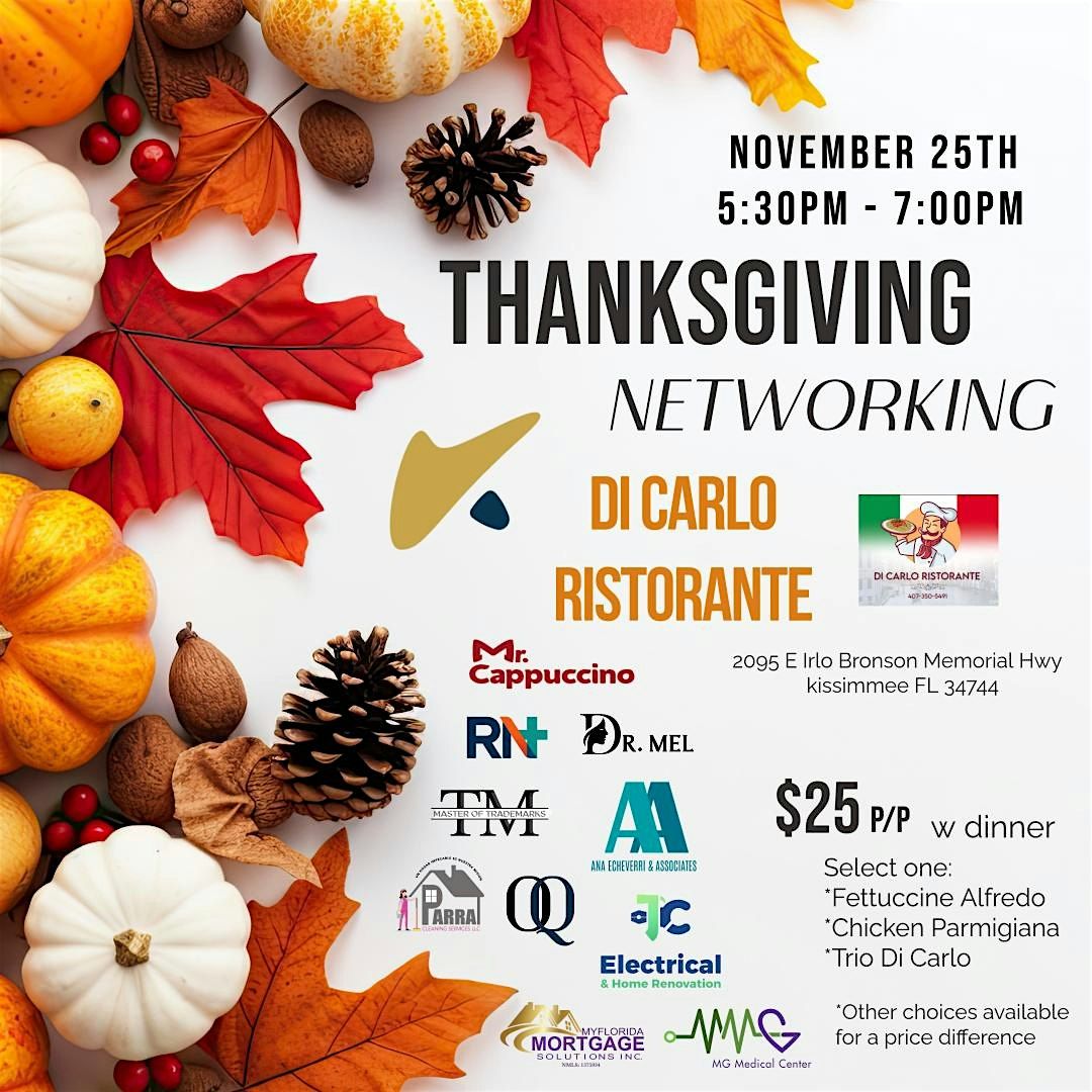 Thanksgiving Business Networking