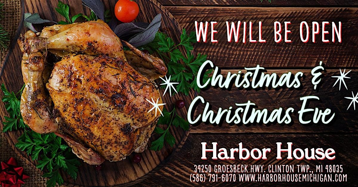 Celebrate Christmas at Harbor House Restaurant!
