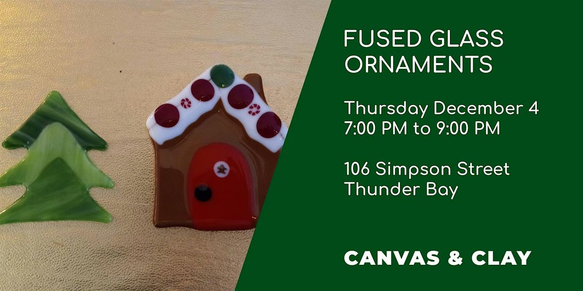 Fused Glass Ornaments