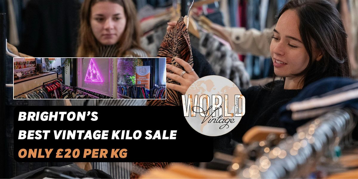 Brighton's BEST Thrift Event & Vintage Kilo Sale