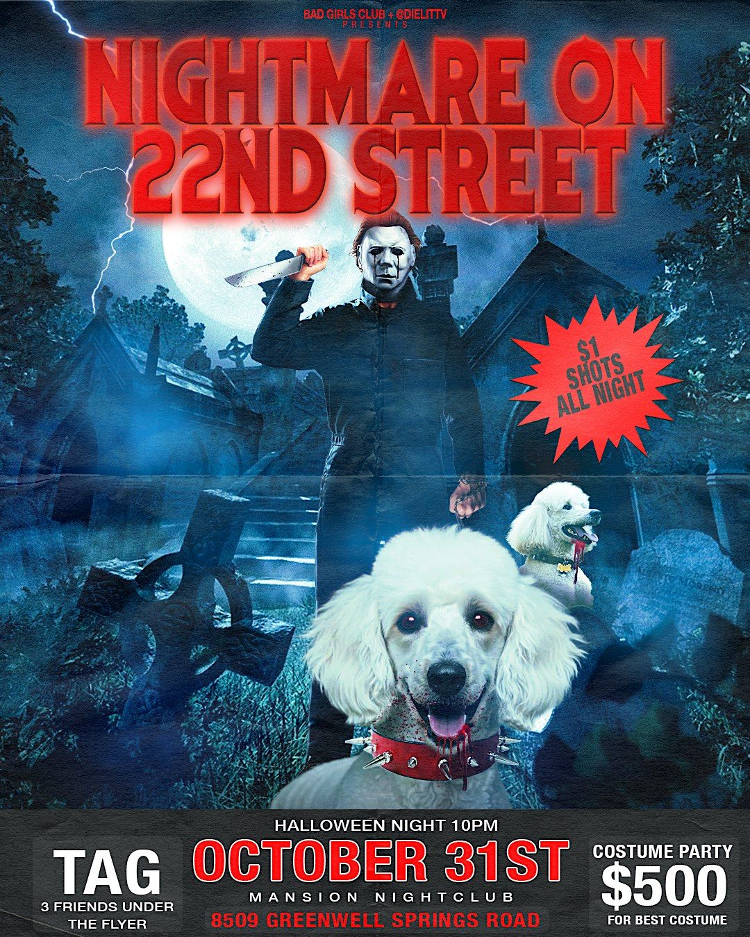 Nightmare On 22 Street: HALLOWEEN NIGHT COSTUME PARTY