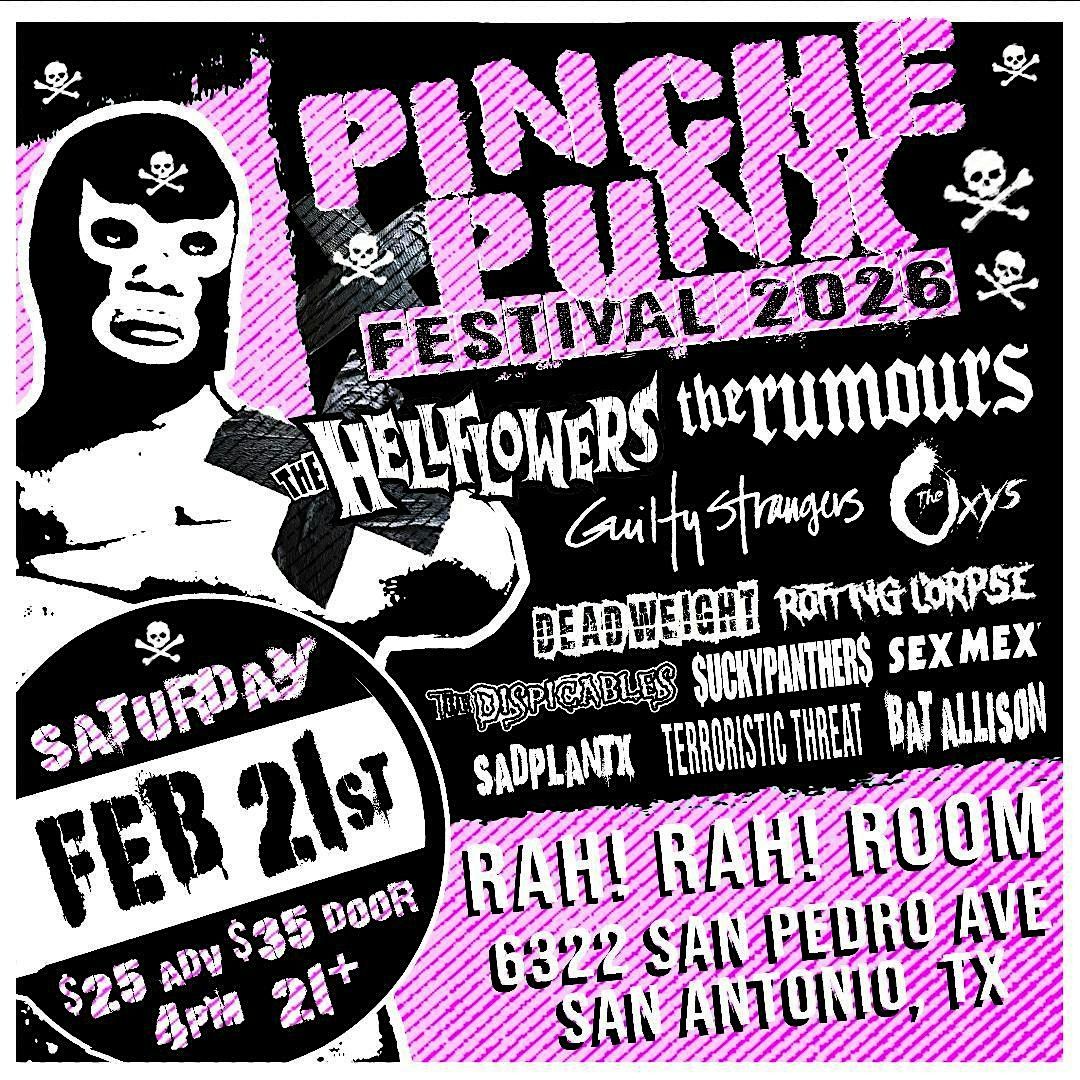 2ND ANNUAL PINCHE PUNX FEST \u2014 LIVE AT RAH! RAH! ROOM