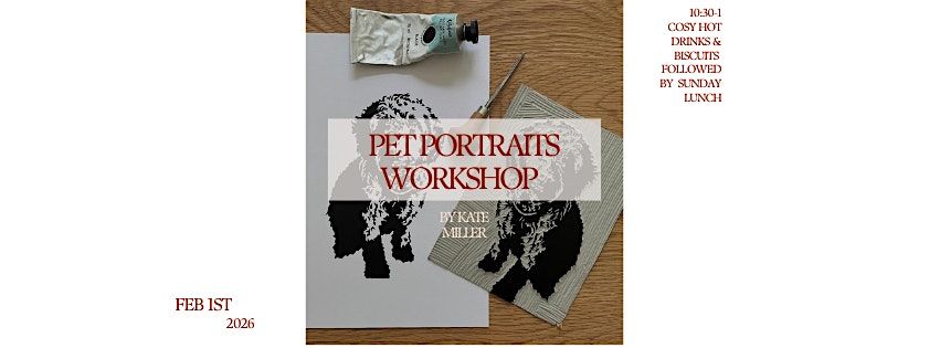 Pet Portrait Workshop