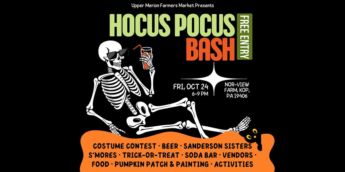 Oct Fri Night Market - Hocus Pocus Bash