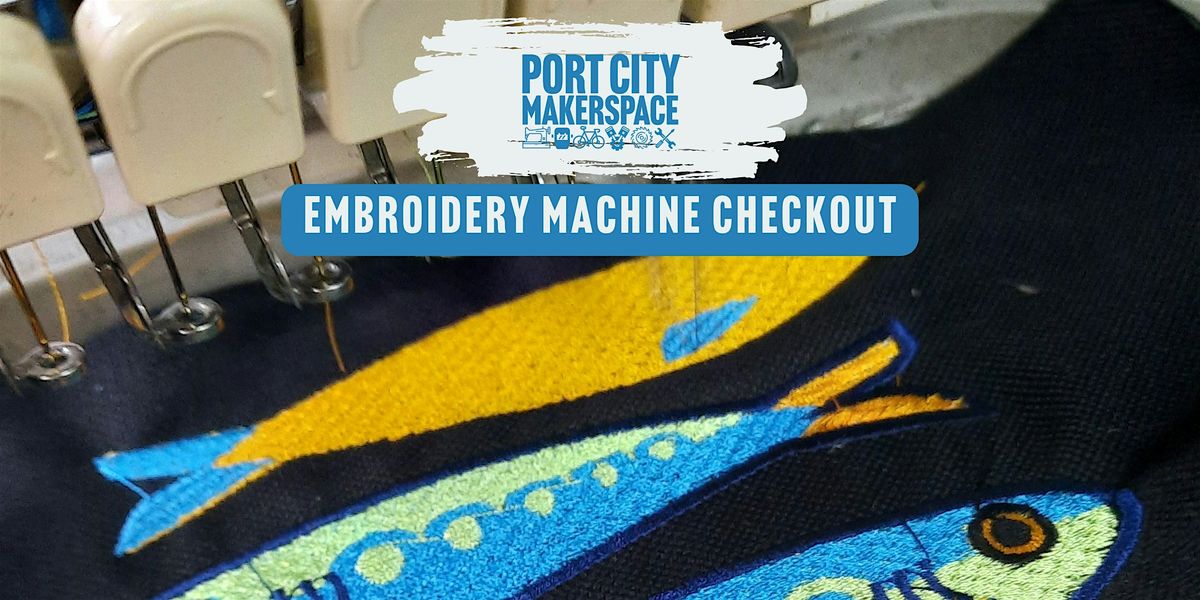 Embroidery Machine Checkout