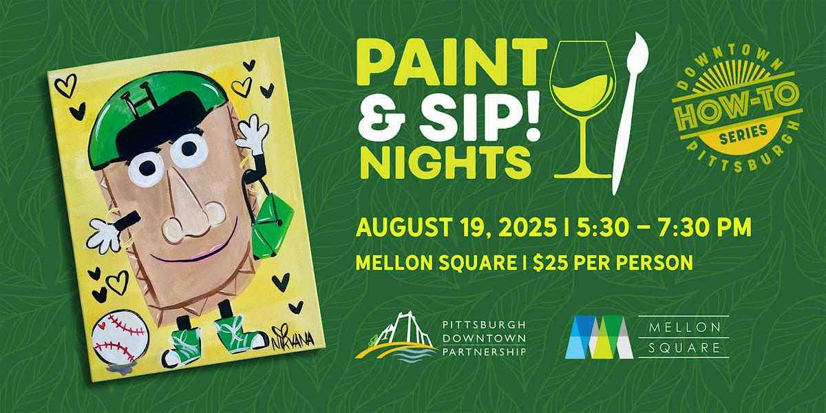 Paint & Sip Night - August 19, 2025