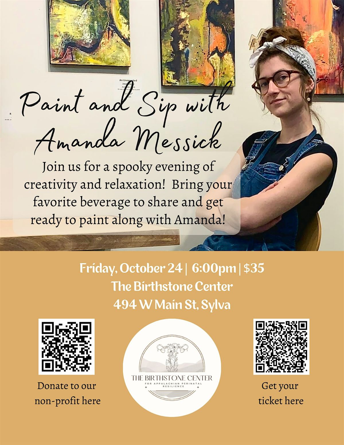 Paint and Sip with Amanda Messick