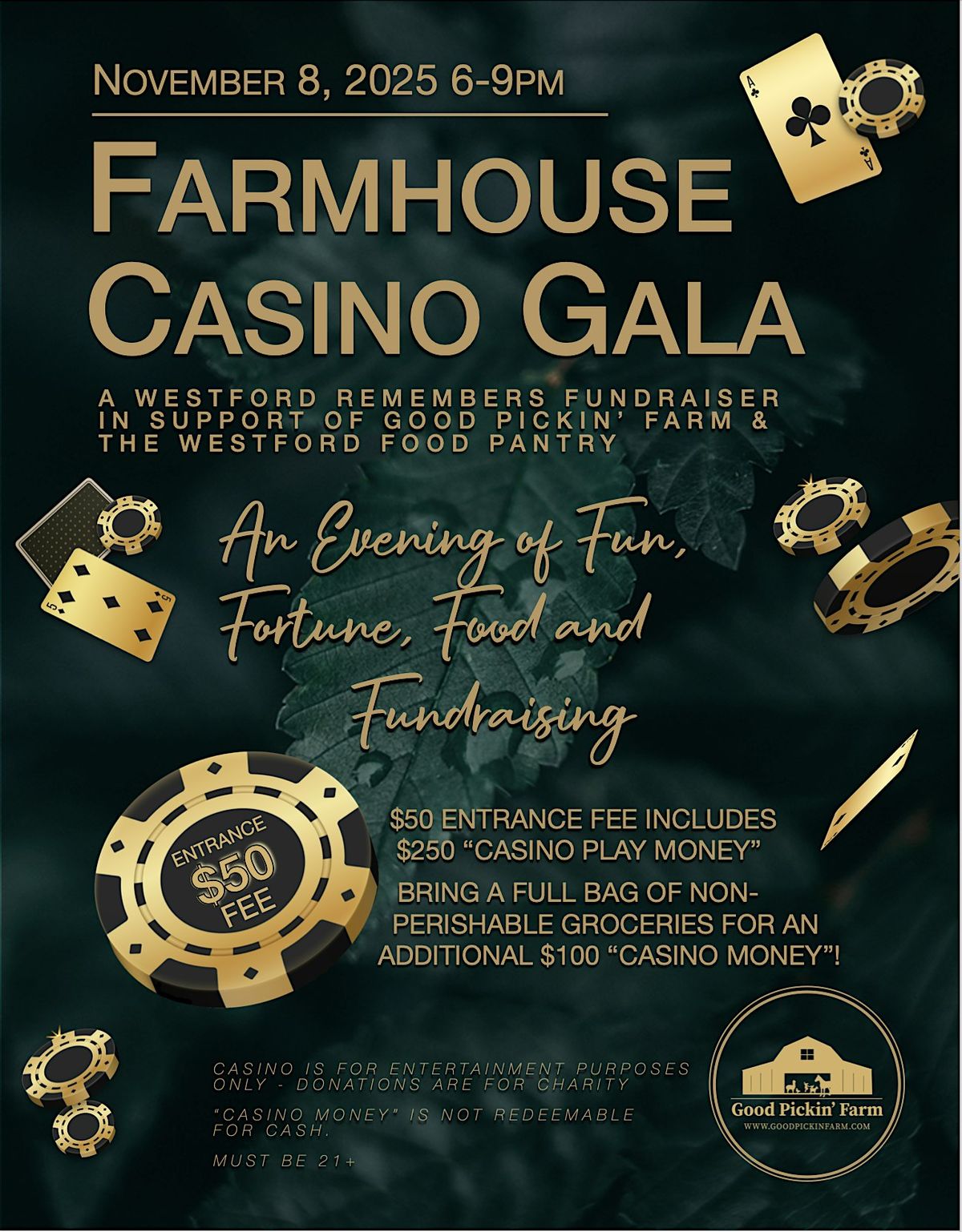 Farmhouse Casino Gala