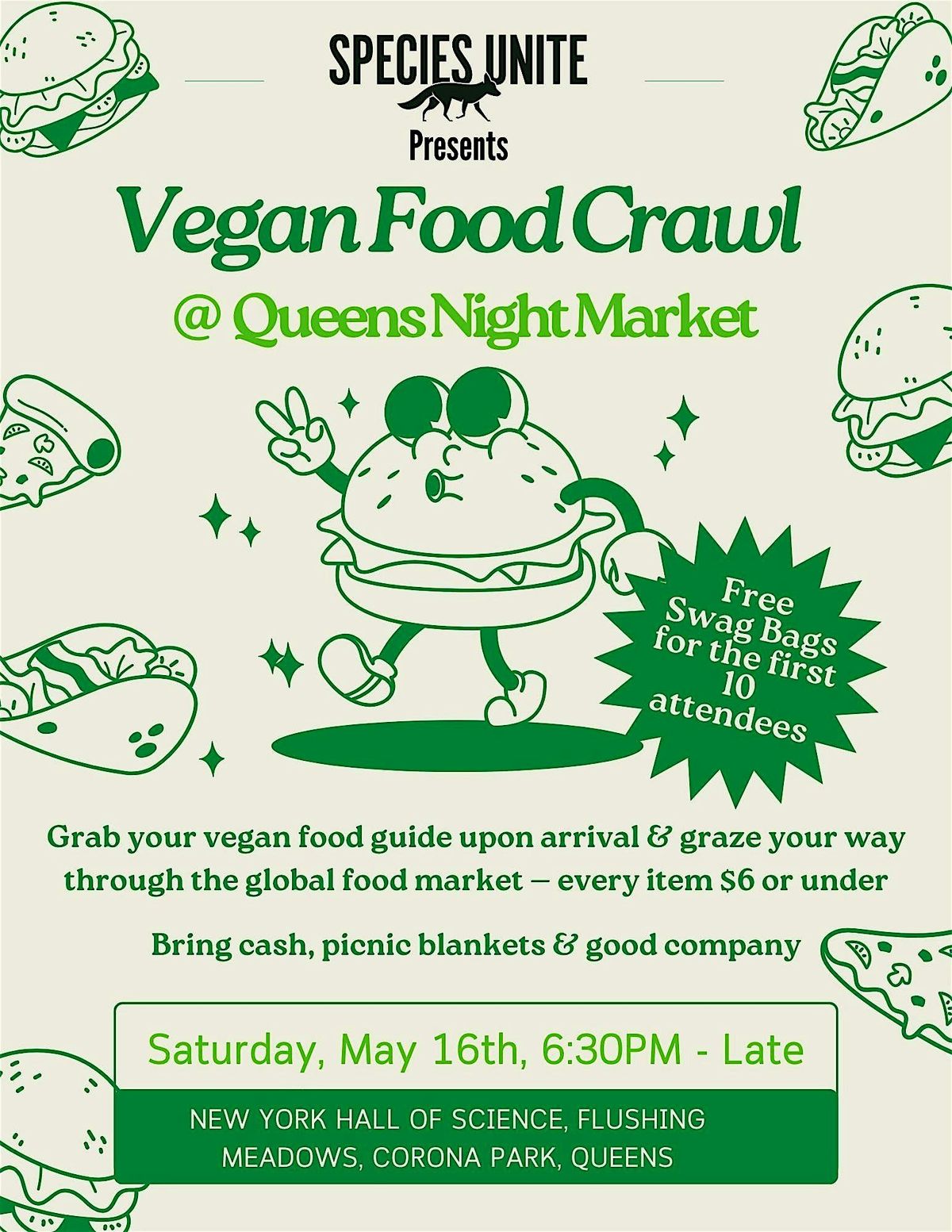Vegan Food Crawl @ Queens Night Market!