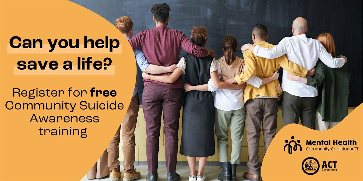 Community Suicide Awareness training