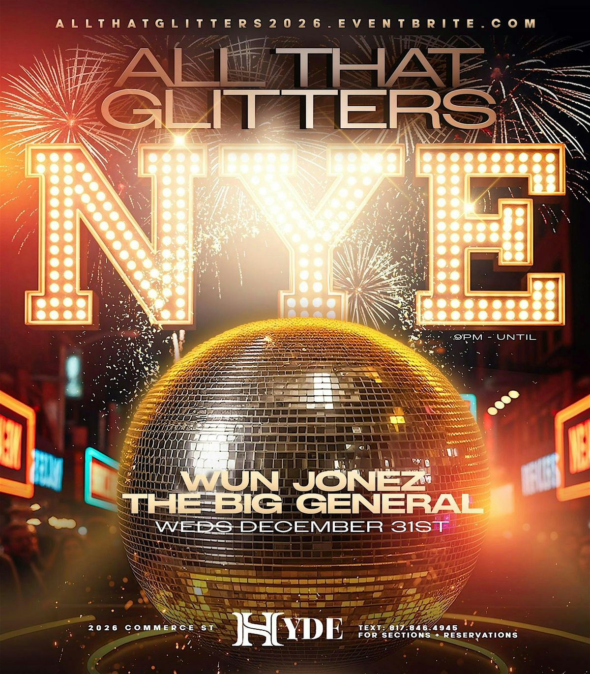 All That Glitters (New Years Eve) 2026