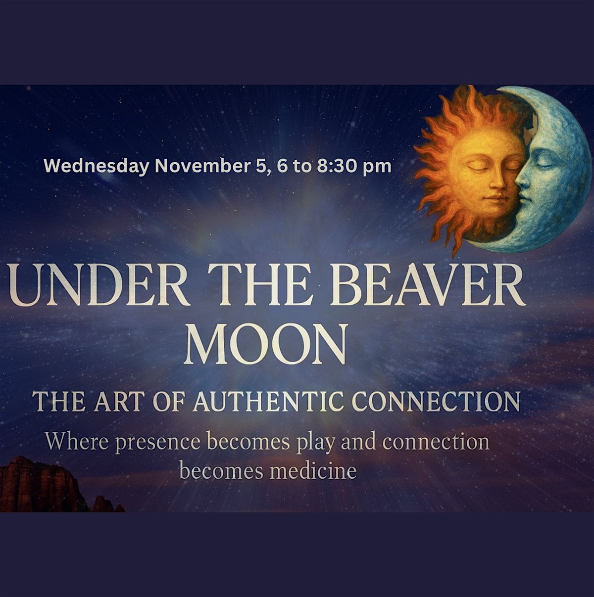 Circle Under the Beaver Full Moon