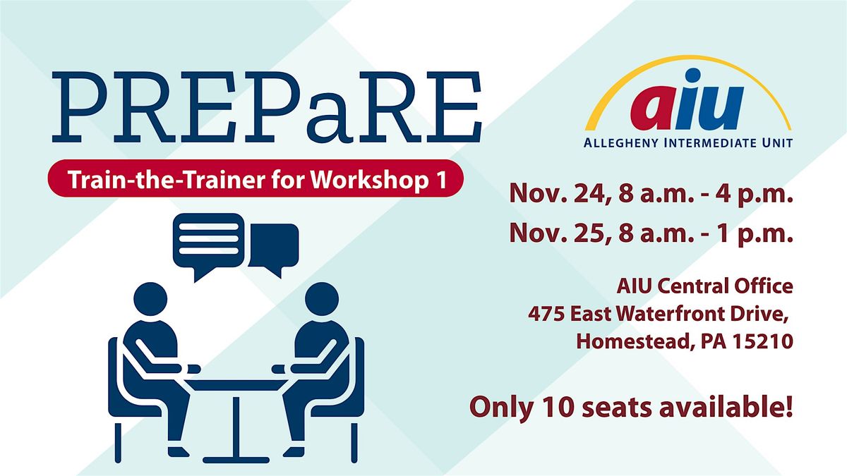 PREPaRE: Train-the-Trainer for Workshop 1