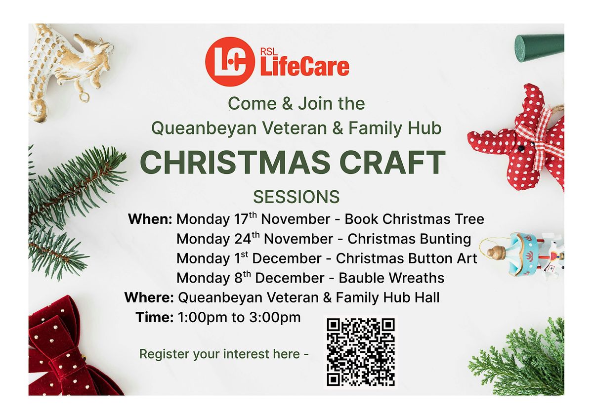 Christmas Craft Sessions
