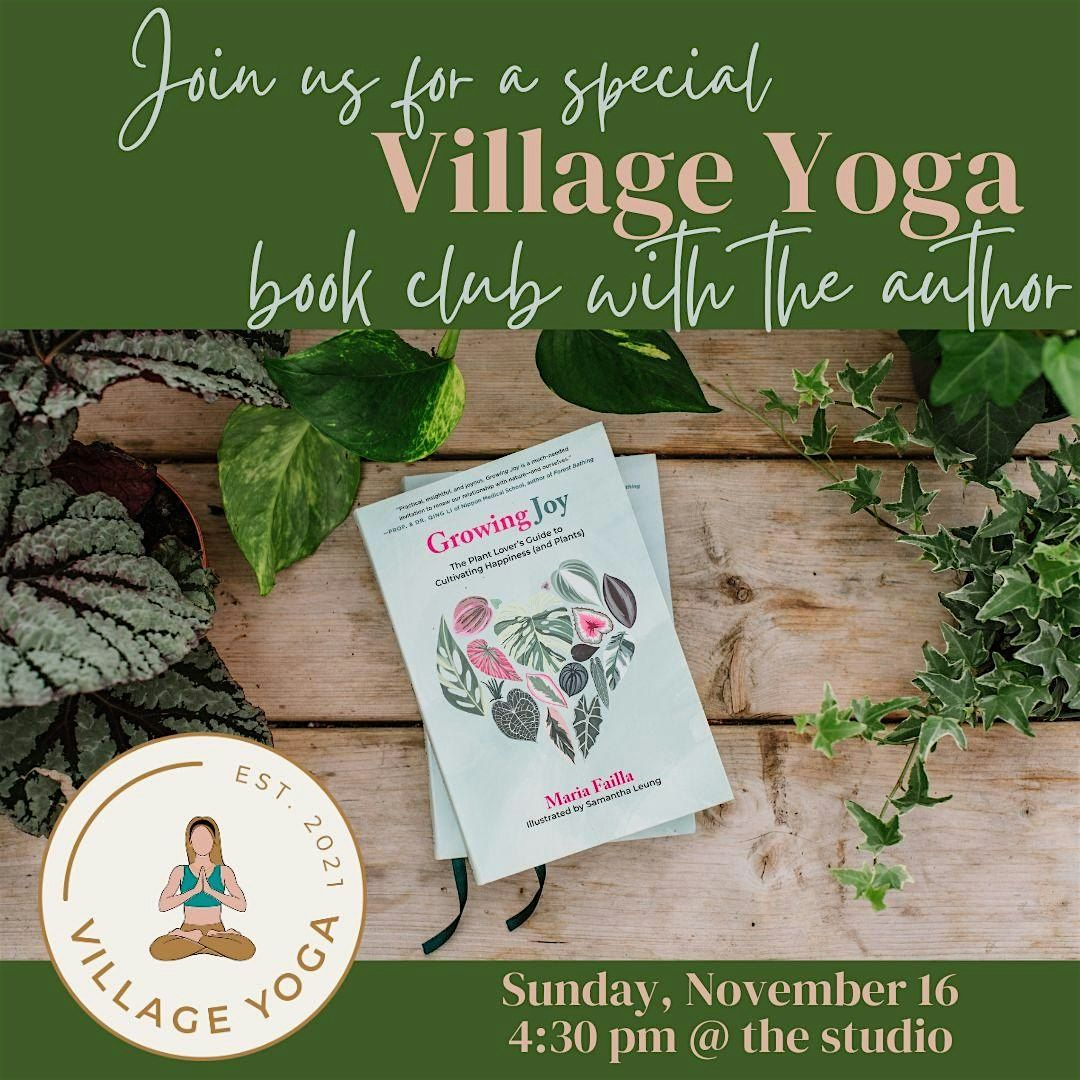 Village Yoga November Book Club