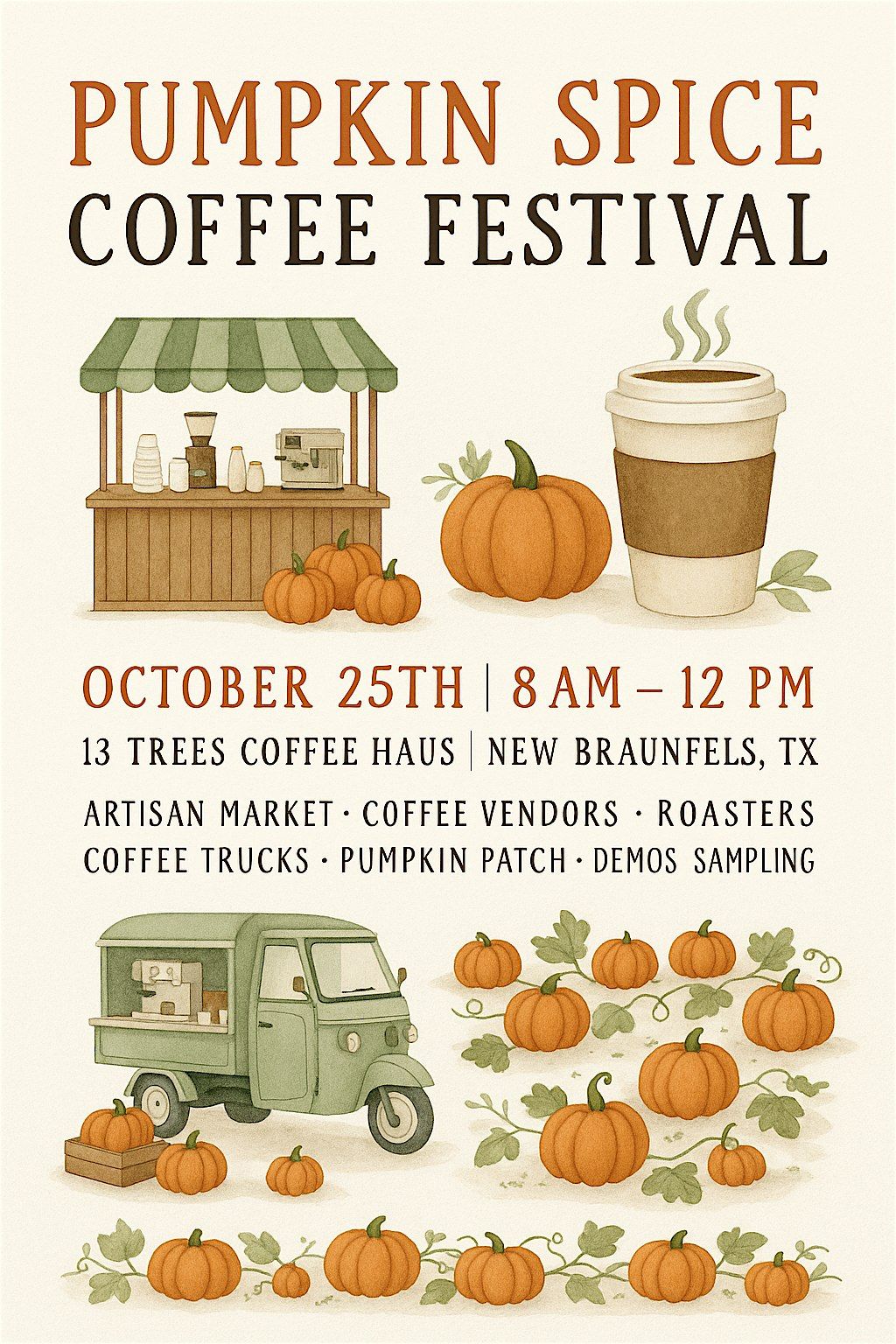 Pumpkin Spice Coffee Festival