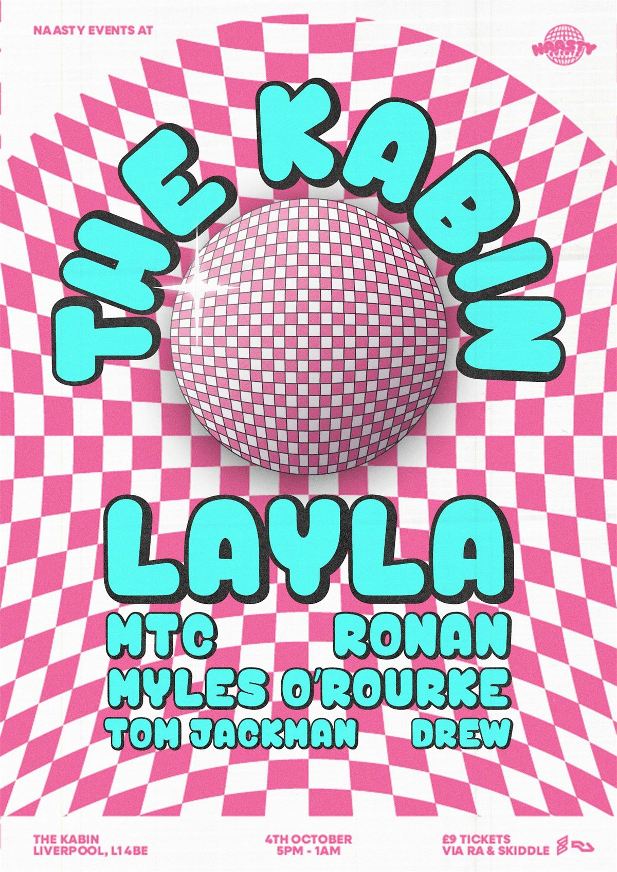 Naasty Events @ The Kabin - House and Garage