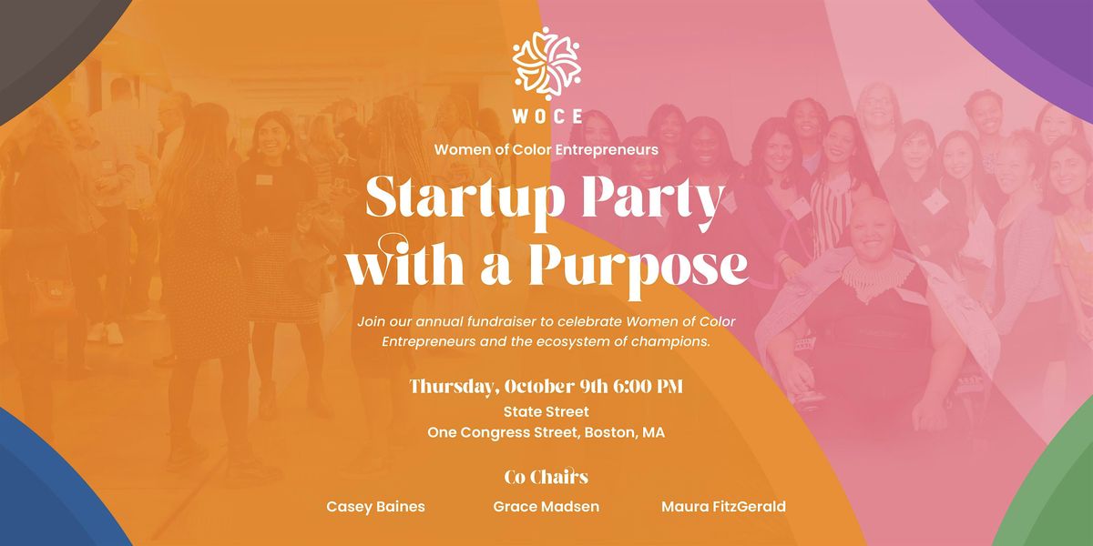 Women Of Color Entrepreneurs Startup Party with a Purpose