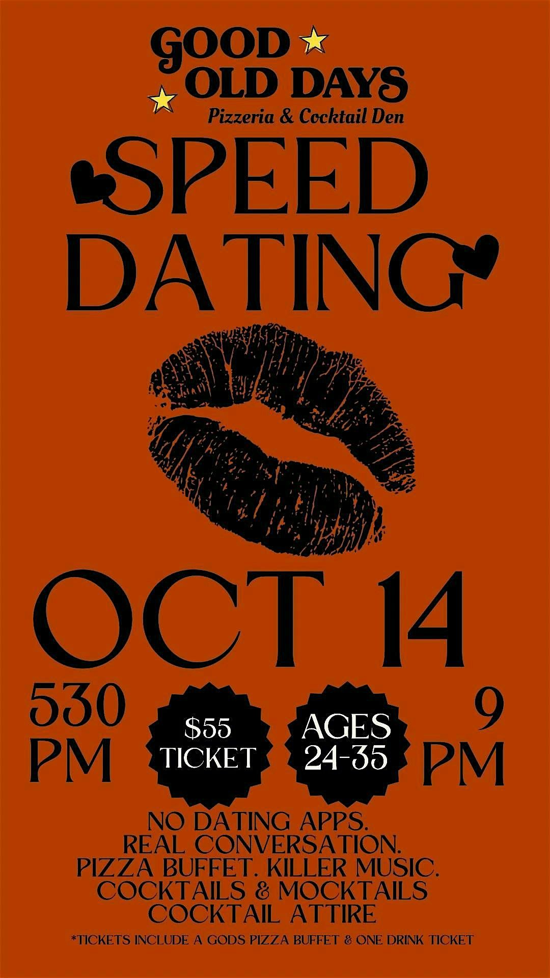 SPEED DATING EVENT