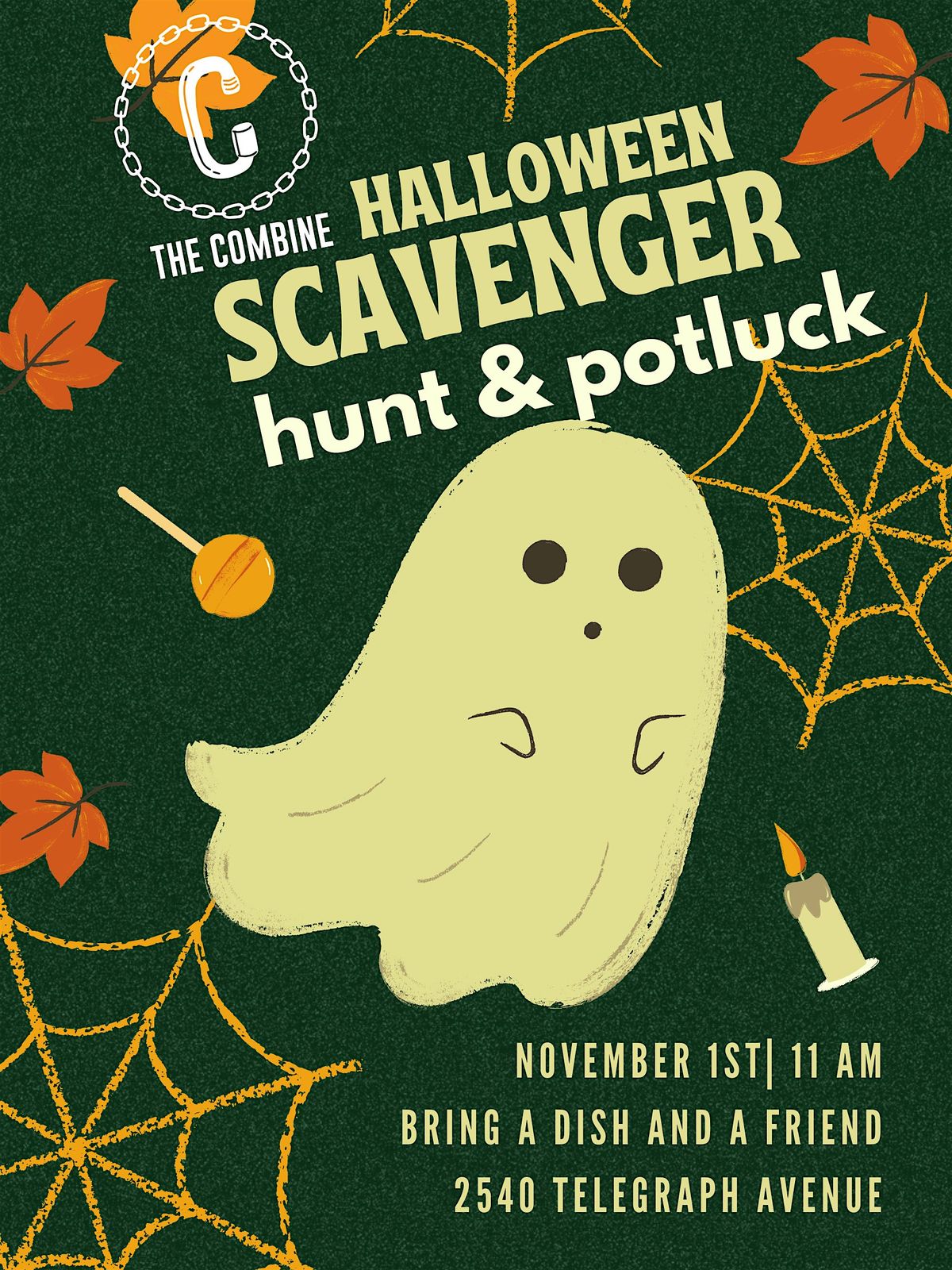 Halloween Scavenger Hunt & Potluck Workout