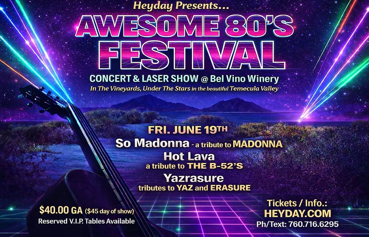 Awesome 80s Show at Americana Theatre