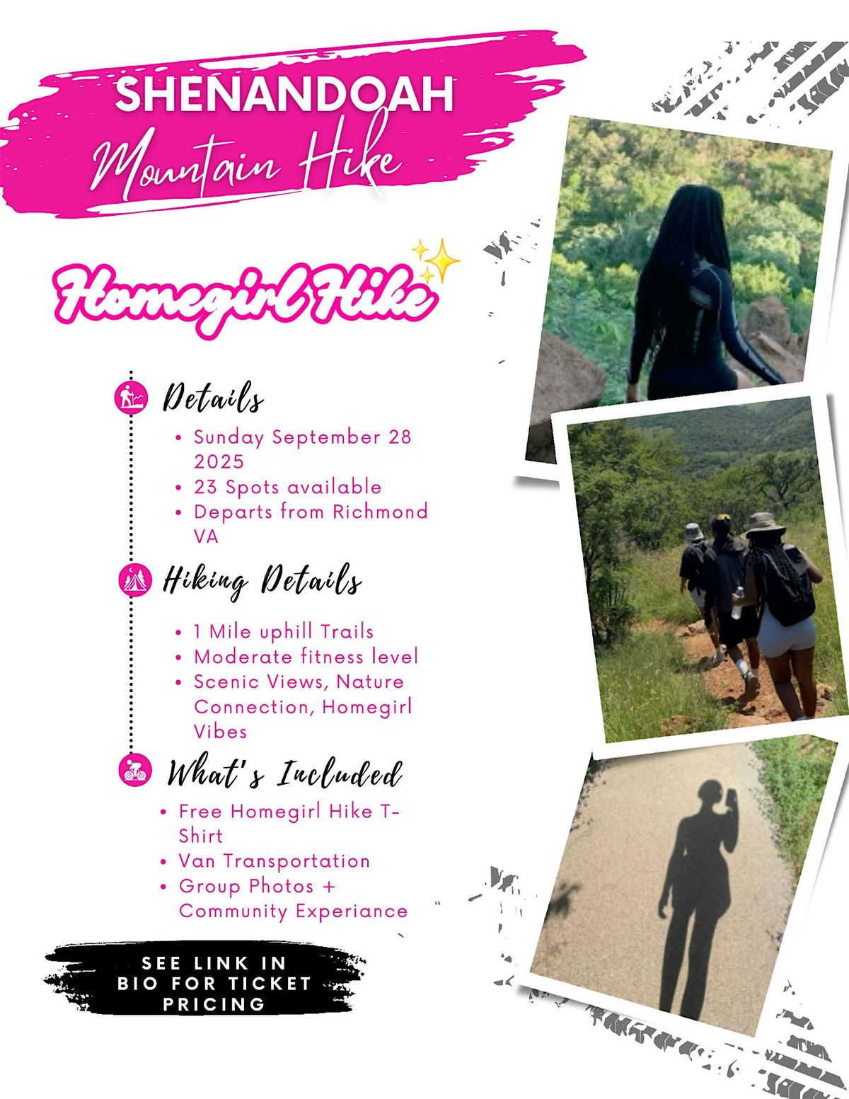 Shenandoah Mountain Hike (Homegirl Hike)