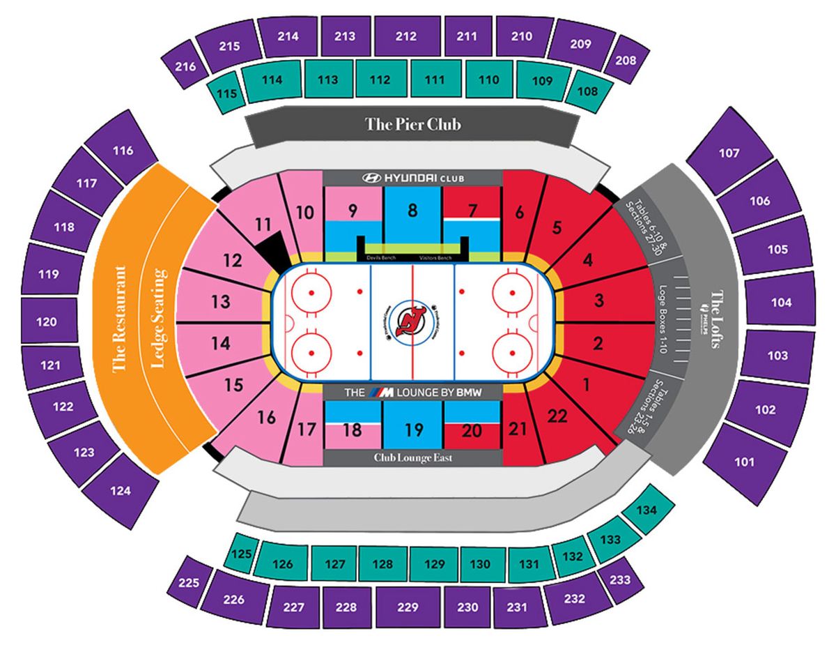 New Jersey Devils Season Tickets (Includes Tickets To All Regular Season Home Games)