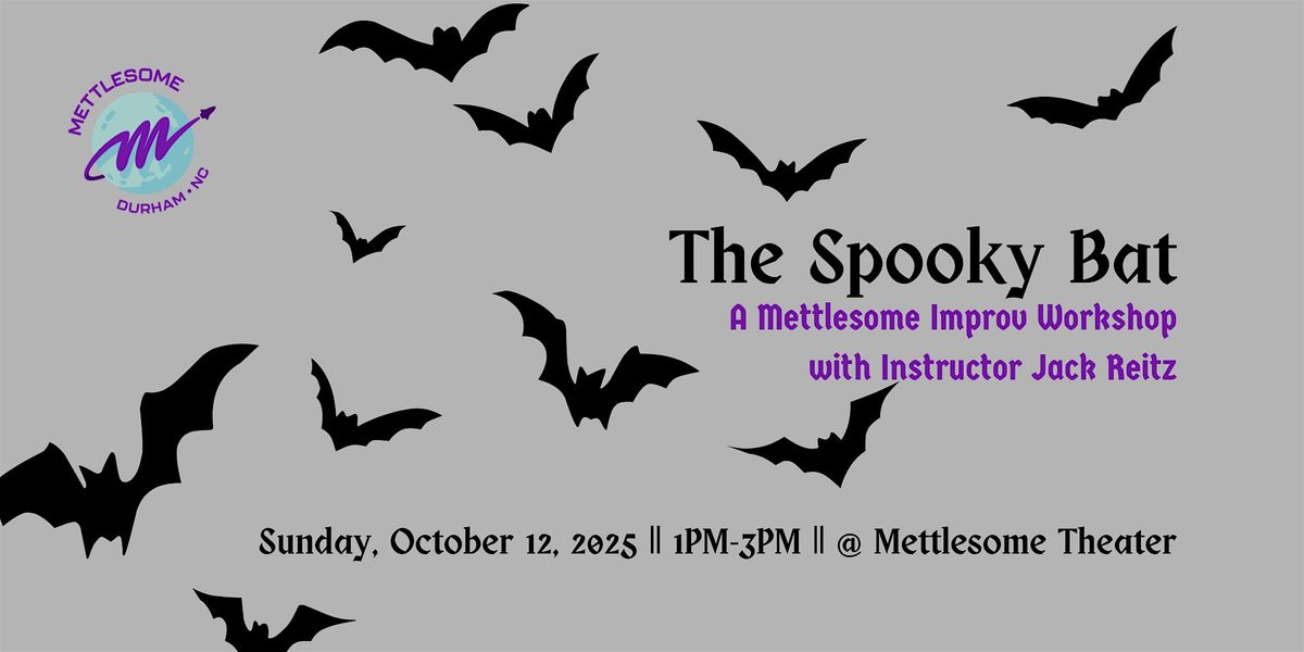 WORKSHOP: The Spooky Bat with Jack Reitz