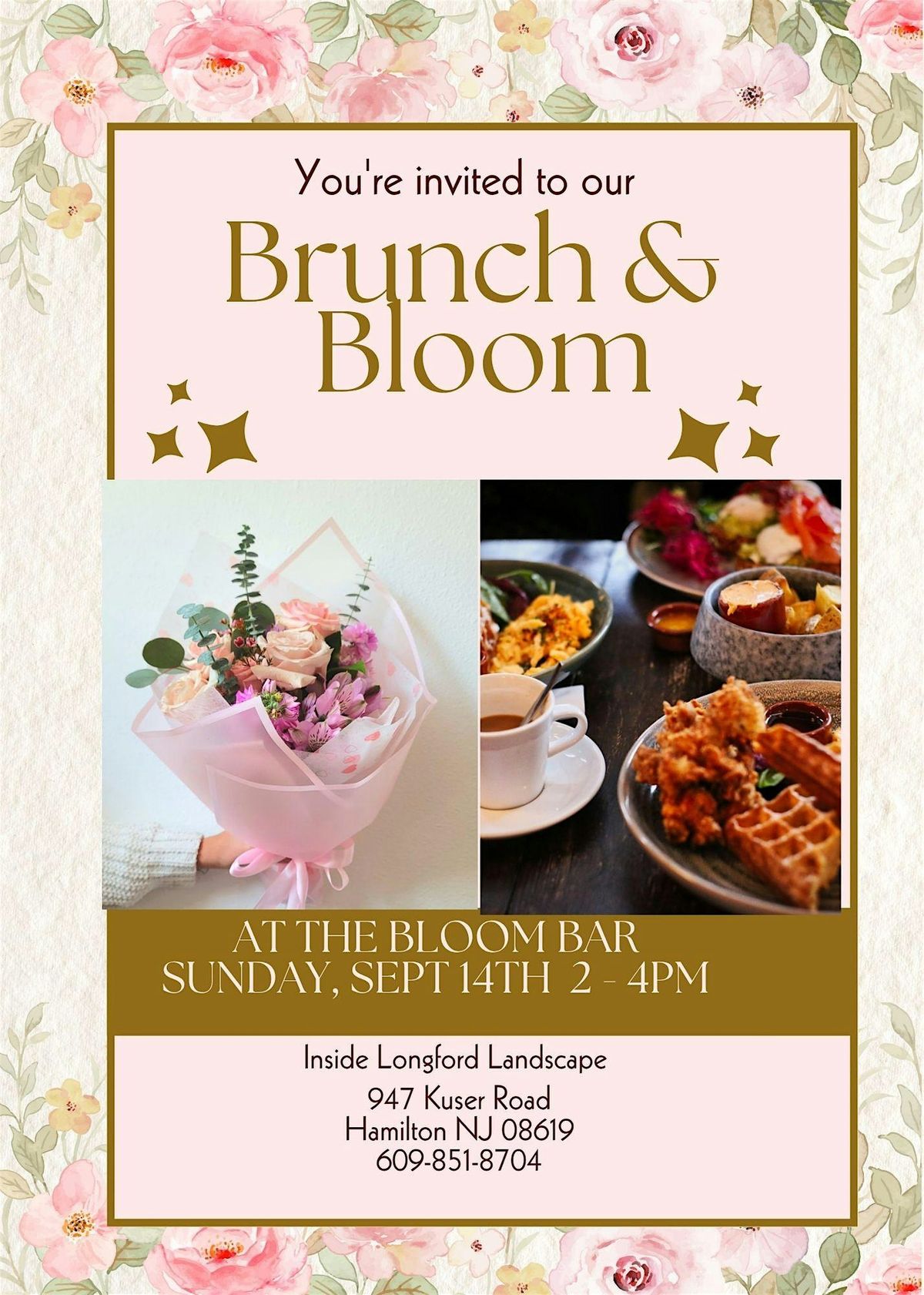 Brunch & Bouquets