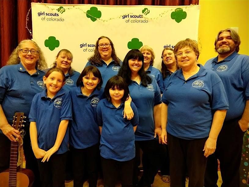 Girl Scout Choir practice