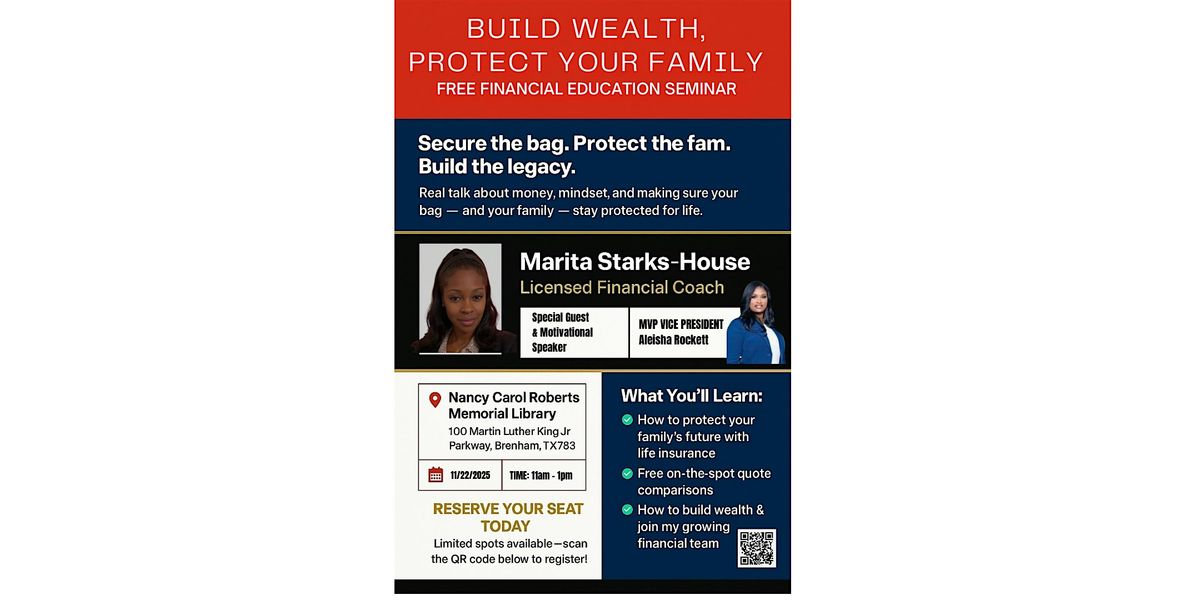 Secure the Bag, Protect the Fam \u2014 Build Your Legacy!