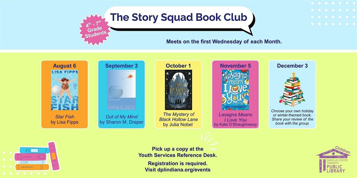 The Story Squad Book Club (Grades 4-7)