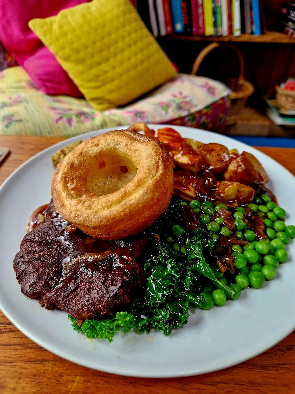 Vegan Roast Dinner at Ground Plant Based Coffee