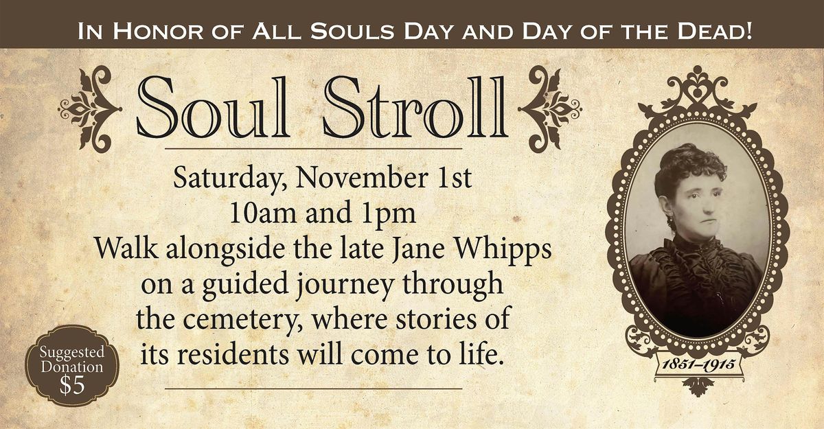 Soul Stroll at Whipps Garden Cemetery