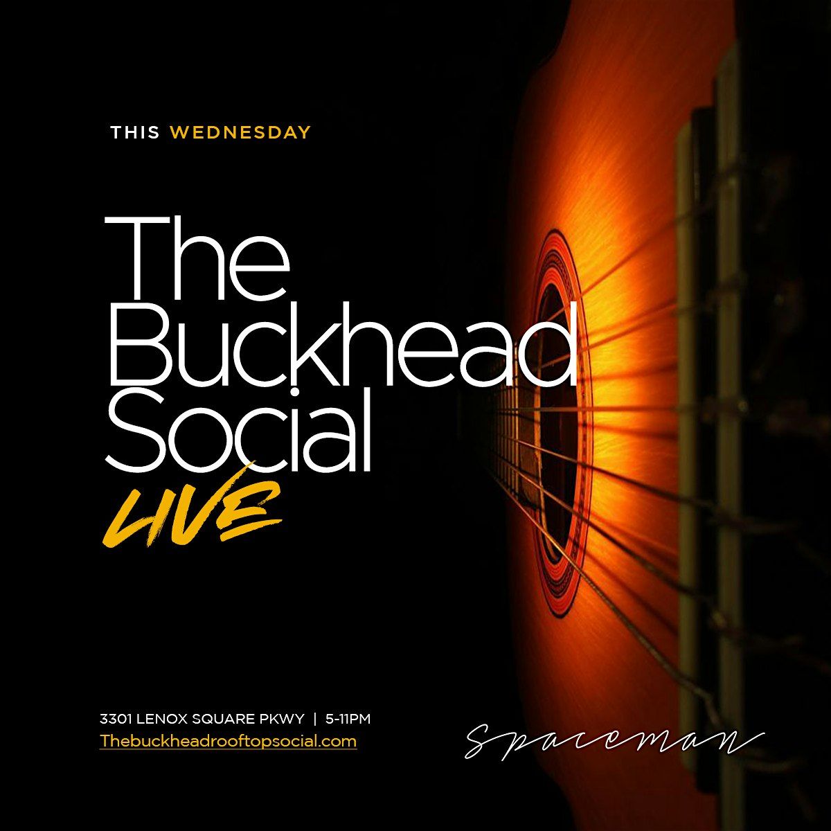 The Buckhead Social LIVE + New Happy Hour (Late 20s-40s Professionals)