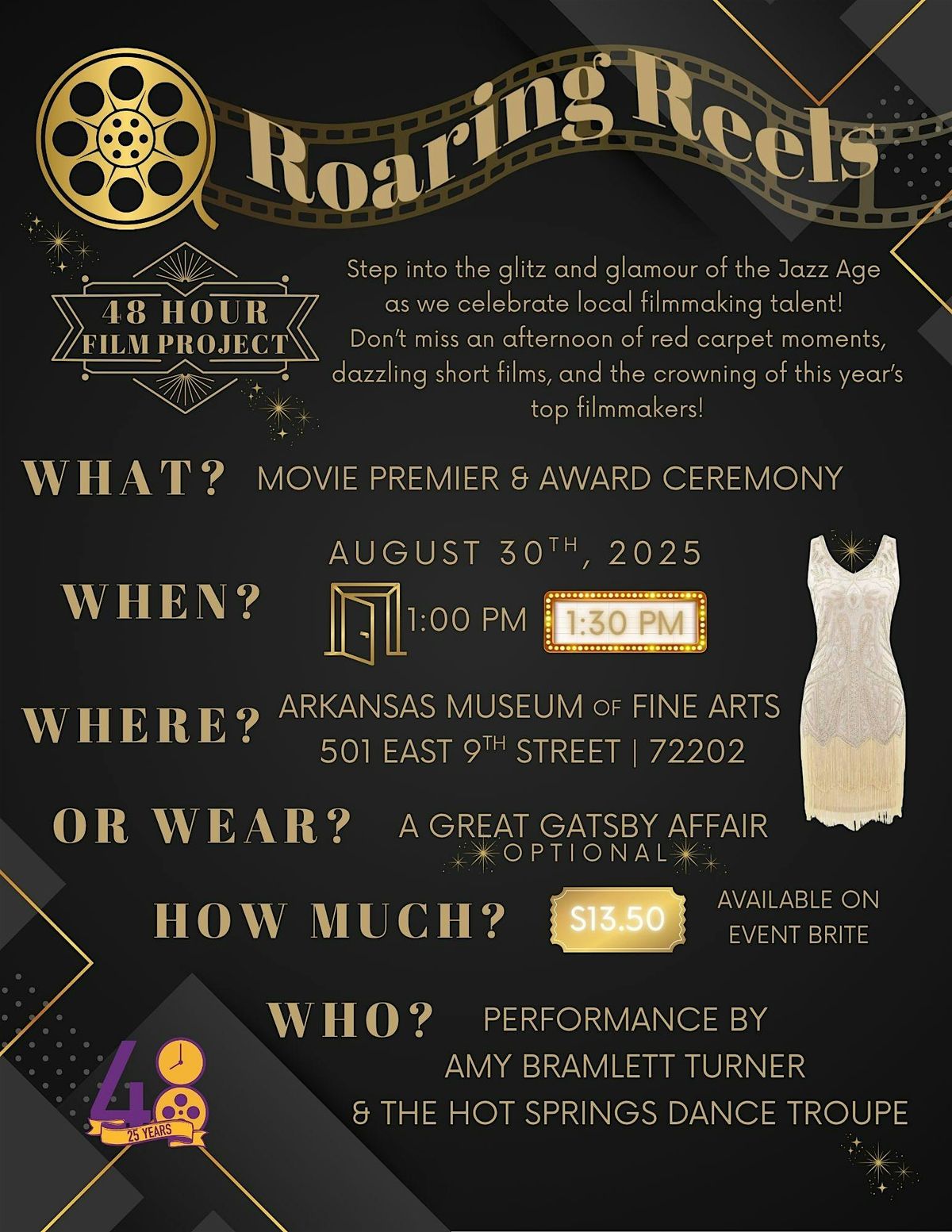 2025 Little Rock 48 Hour Film Project: Movie Premier and Award Ceremony
