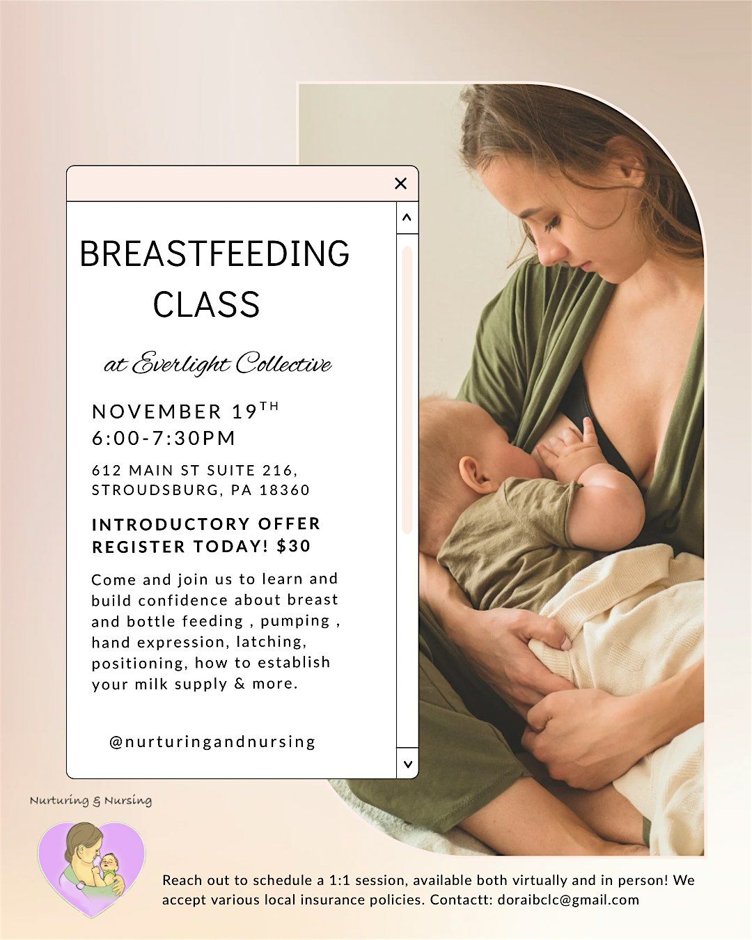 Breastfeeding Class at Everlight Collective