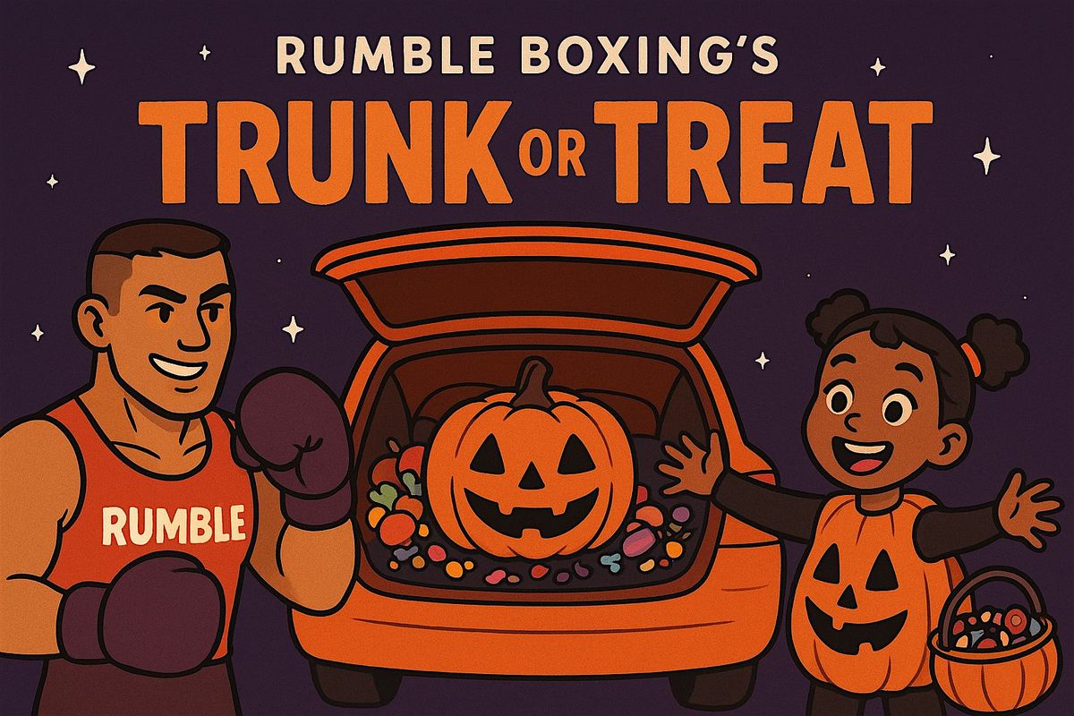 Rumble's First Ever Trunk or Treat! (FREE Community Event)