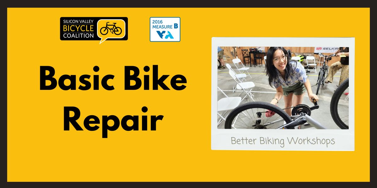 Basic Bike Repair Class (VTA)