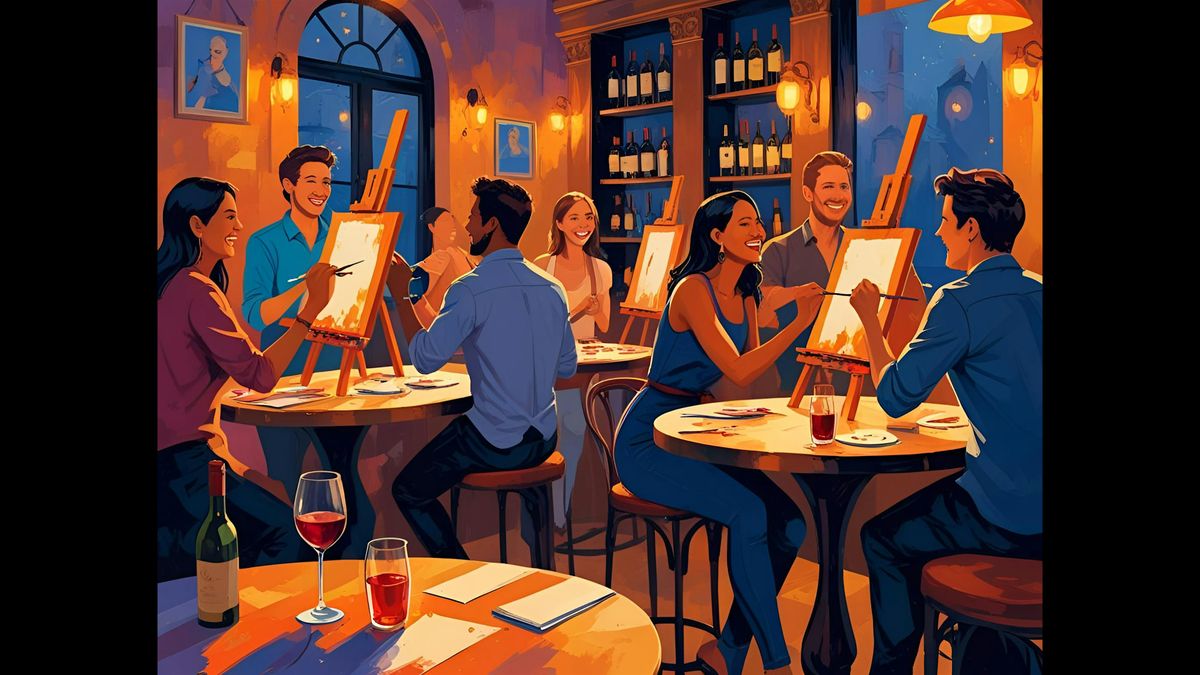 Paint Night at The Feisty Pigeon