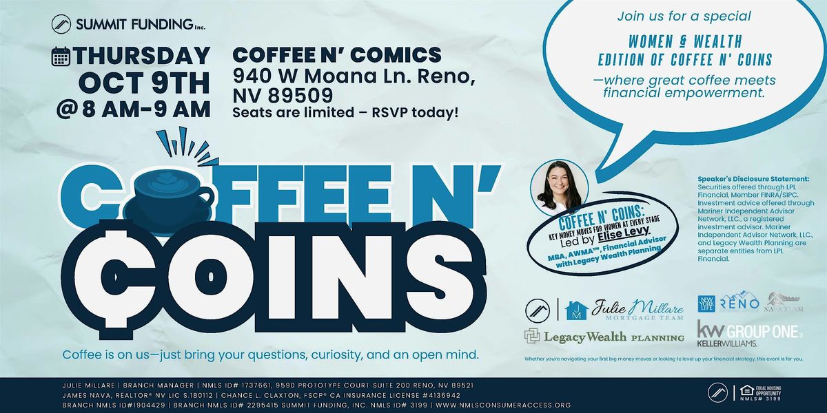 Coffee N\u2019 Coins: Women & Wealth Edition