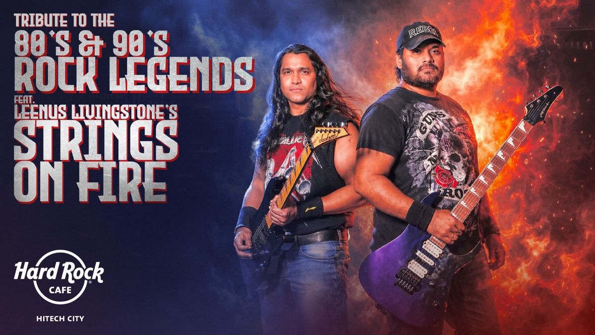 Tribute to the 80\u2019s & 90\u2019s Rock Legends ft. String on Fire