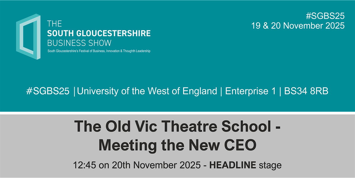 The Old Vic Theatre School - Meeting the New CEO
