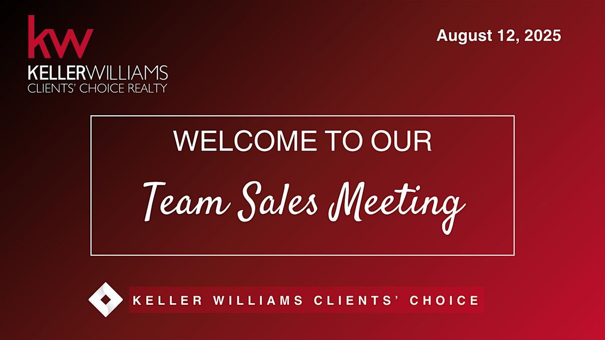 Weekly Team Meeting
