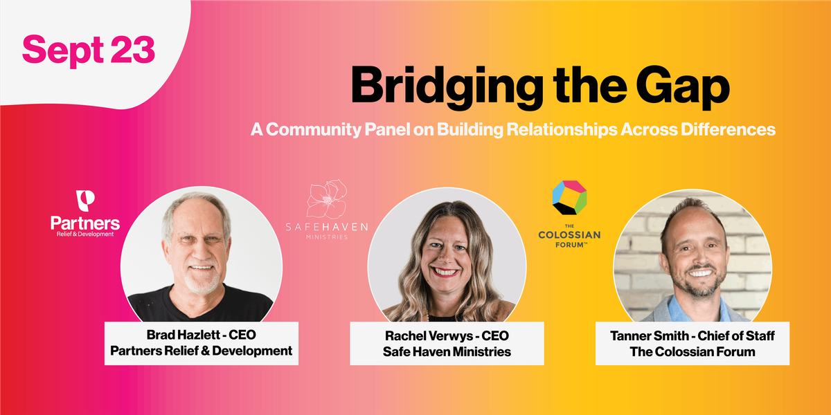 Bridging the Gap: A Panel on Building Relationships Across Difference