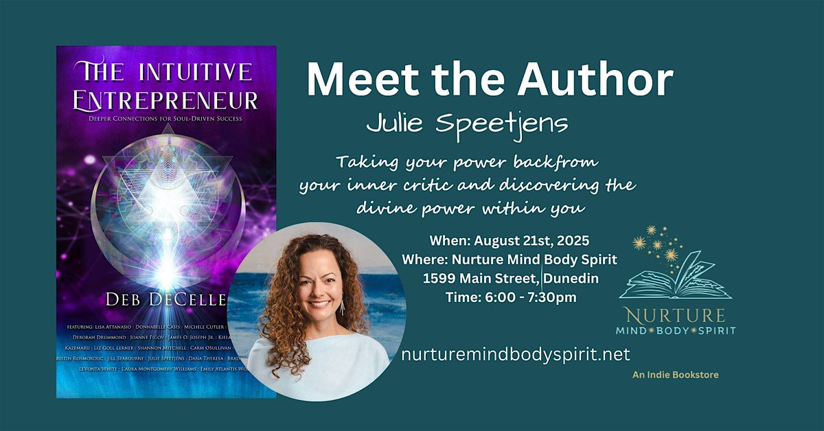 Meet the Author: Julie Speetjens \u2013 The Intuitive Entrepreneur