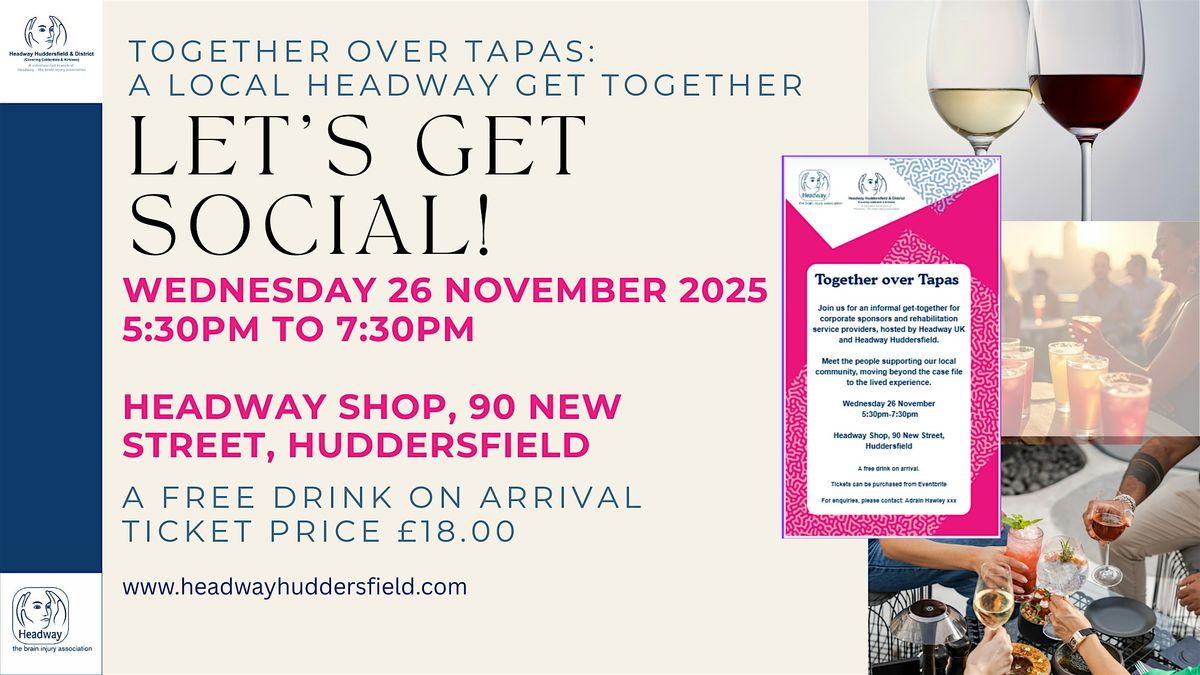 Together over Tapas: A local Headway Get Together