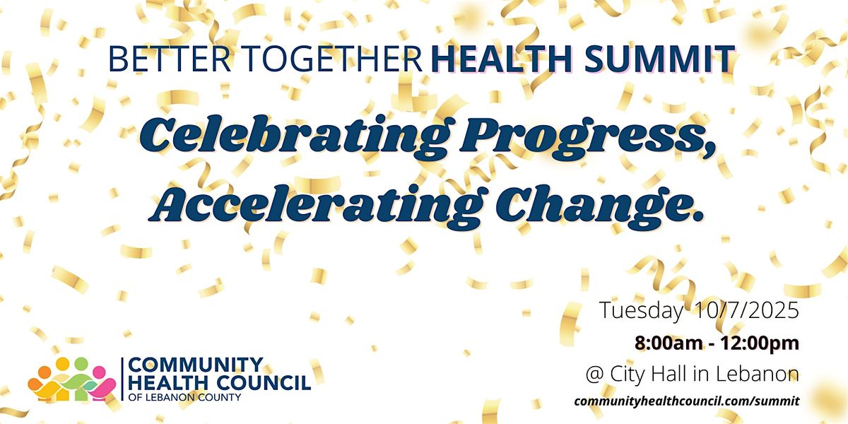 Better Together Public Health Summit 2025