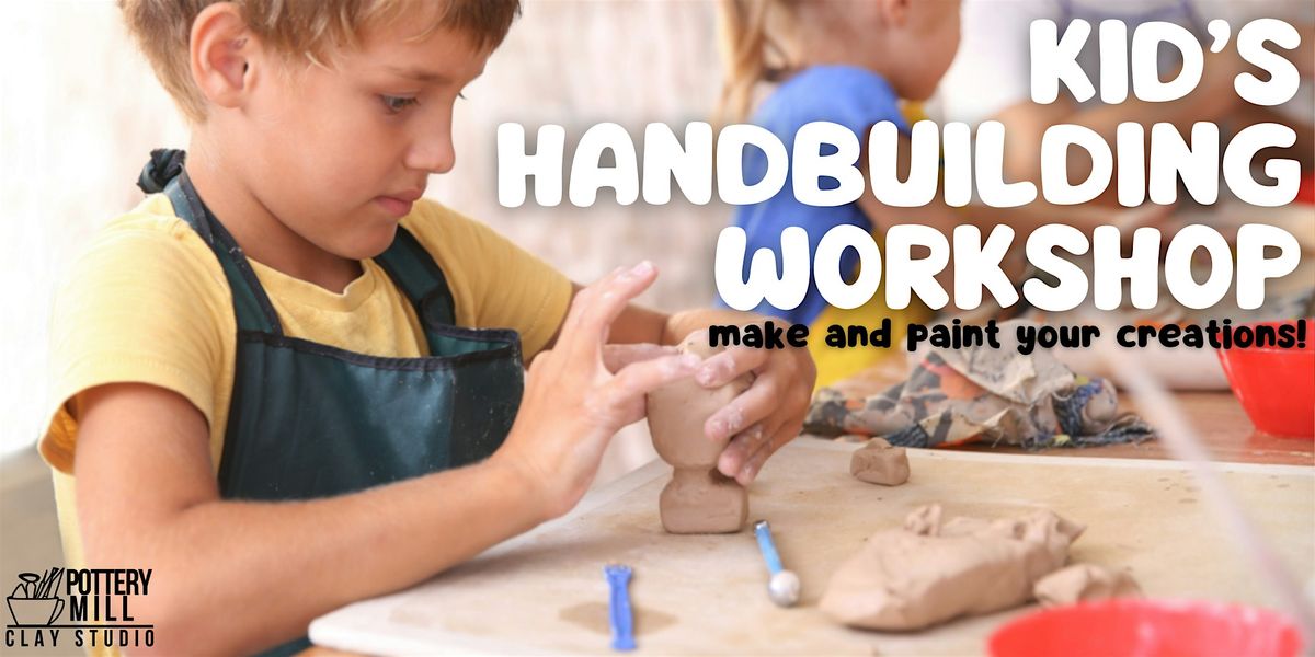 Family Friendly Clay Hand-building Workshop November 1st